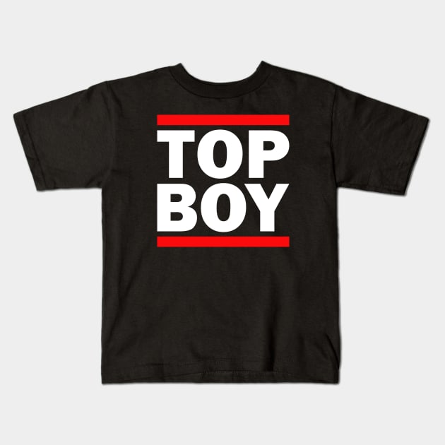 Top Boy Kids T-Shirt by Indie Pop